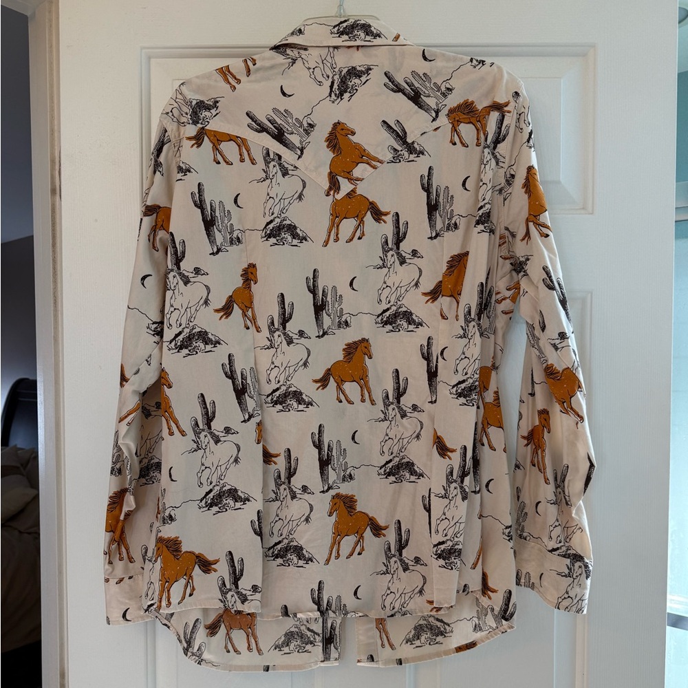 Wrangler Retro Horse Print Shirt - Picture 2 of 6